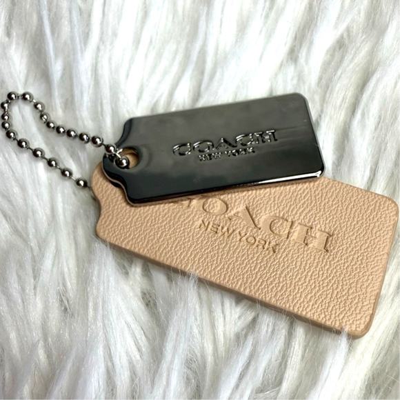 COACH Replacement Hang Tag Key Fob Bag Charm - Picture 1 of 2